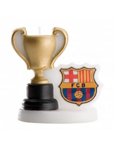 Paquete con una vela del FC Barcelona. Sin número.

7 cm de alto
