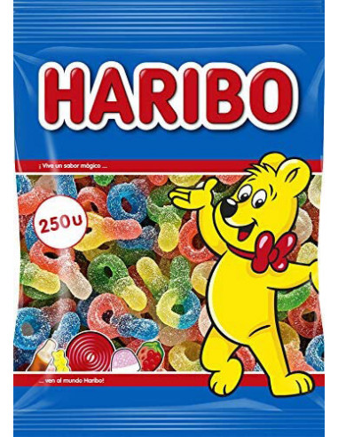 chupetes bolsa 250 uds haribo