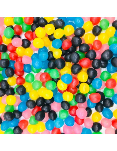 Dragibus Haribo. Caramelos en forma de bolitas de colores