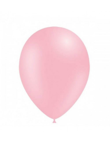 Globos de color rosa baby. La bolsa contiene 100 unidades.

Medidas: 12" - 30cm diámetro
