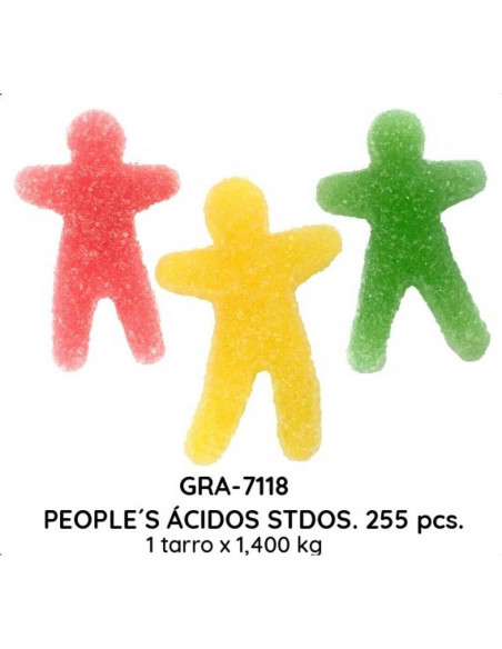 Comprar Gominolas Grahns People's 3 sabores Ácidos 255u