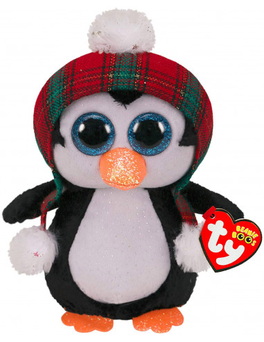 Peluche TY Navidad pingüino "Cheer"