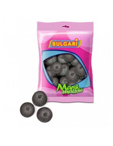 Bolsa de 100 nubes en forma de bola de color negro de la marca Bulgari