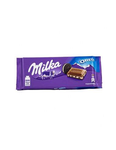 Tableta de chocolate de 100 gramos Milka Oreo