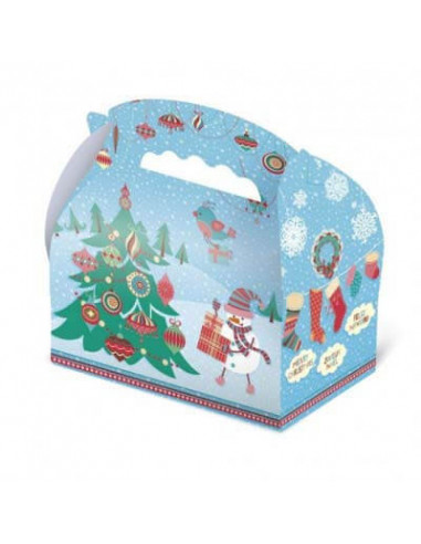 Cajas cartón Navidad 25u