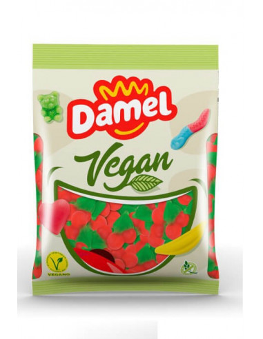 Deliciosas golosinas veganas de Damel. Las cerezas de siempre, ¡ahora también aptas para vegan@s!