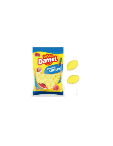 Gominolas en forma de limón con azúcar.  Bolsa de 1 kilo