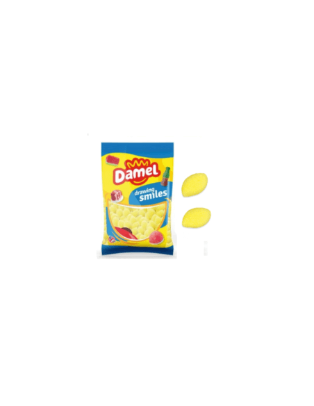 Gominolas en forma de limón con azúcar.  Bolsa de 1 kilo
