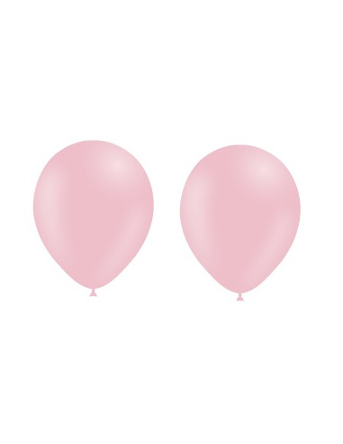 Globos en color rosa bebé mate. De la gama Especial Deco de Ballonia

Medidas: 18" - 45cm  

Bolsa de 25 uds.