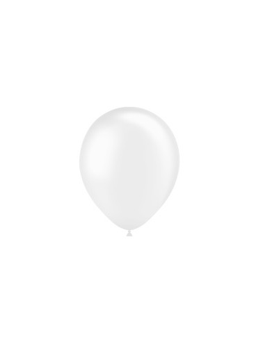 Globos pequeños en color blanco mate. De la gama Especial Deco de Balloonia

Medidas: 5" - 14cm 

Bolsa de 100 uds.