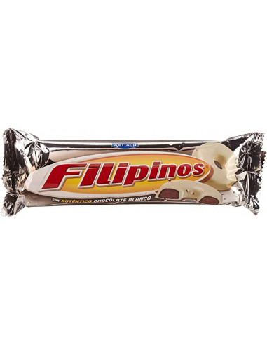 Filipinos chocolate blanco 12x128g