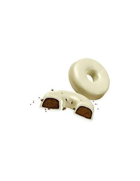 Galletas de chocolate FILIPINOS con forma de aros cubiertas de chocolate blanco.

La caja contiene 12 paquetes de 128 gramos.