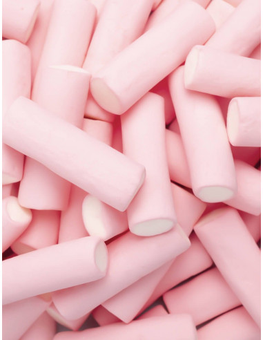 Clásicas nubes rosas y blancas de la marca Vidal en bolsa de 125 unidades
