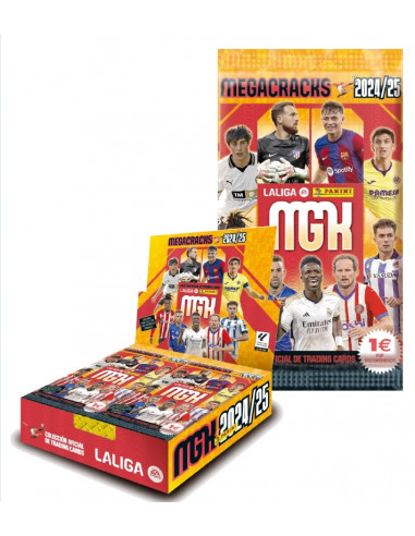 megacracks de panini. Fichas de la liga 2024-25