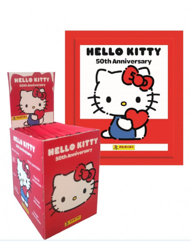 Cromos Hello Kitty 50 Aniversario de Panini

Cajita con 50 sobres.