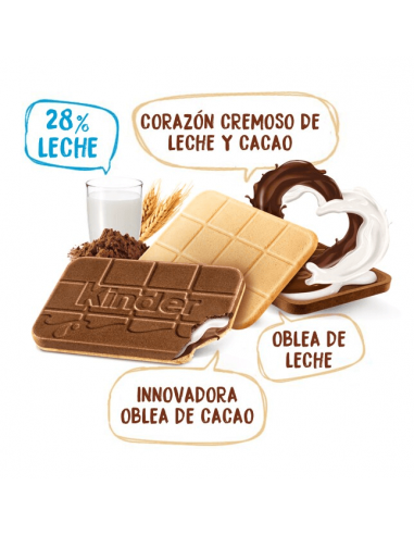 Kinder Cards Galletas 30u