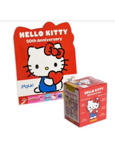 Album + 4 sobres de la colección de Hello Kitty 50 Aniversario