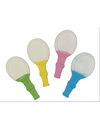 Gominolas foam en forma de Raquetas de tenis