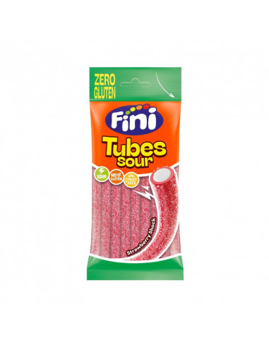 Tubes Sour Fresa Zero Gluten 12x75g...