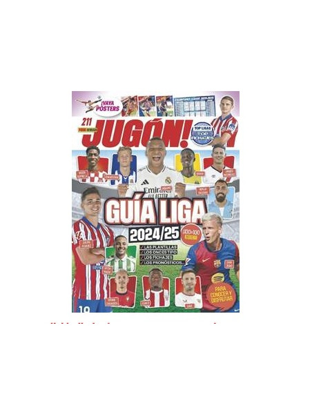 Revista Jugon de Panini número 211 de octubre 2024