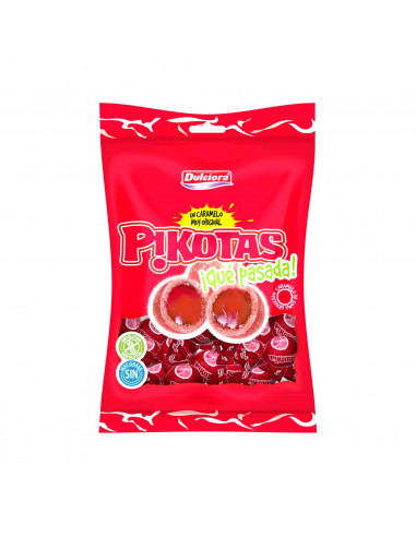 Bolsitas de pikotas, caramelos de cereza