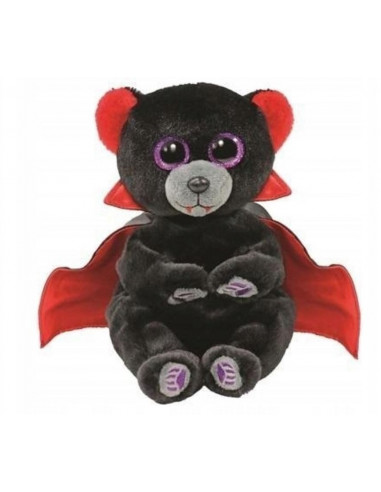 Peluche Ty Halloween Oso Vampiro con capa en Sugaramma