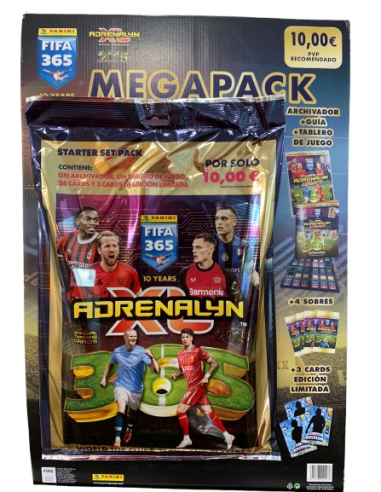 Adrenalyn FIFA 365 año 2025  pack...