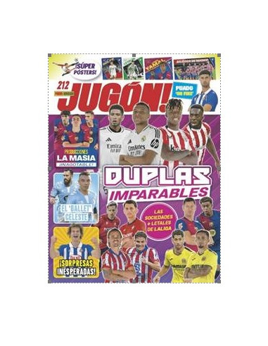 revista jugon panini número 212 del mes de noviembre de 2024