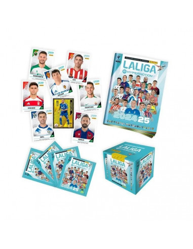 Pack Lanzamiento de la nueva colección de Panini de la segunda categoría del fútbol español

Album + 4 sobres de cromos