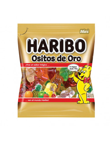 400 bolsitas de 10 gramos de ositos de haribo. producto de cortesía