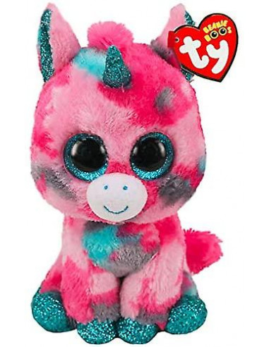 peluche ty unicornio rosa