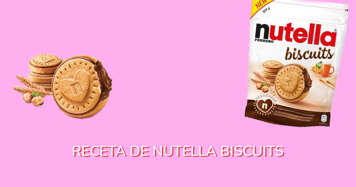 Receta de nutella biscuits casera - Sugaramma